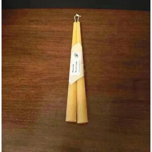 Handmade  Beeswax Candles - Taper: Smooth